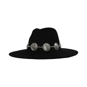 Unisex spider web concho western hat