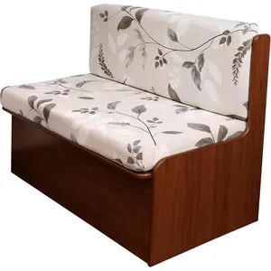 2 Pieces RV Couch Covers for Sofa Bed Printed Large Camper Cushion Slipcover Stretch 3 Seat Rv Dinette Cushion Furniture Protector for Jackknife Sleeper Sofas, 1 Backrest & 1 Bench Cover,D01