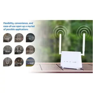 OneLTE TR200 4G LTE Router with Cloud SIM Technology Dual-Band 2.4GHz & 5GHz for High-Quality Wi-Fi Coverage 12V Power Supply 2000mAh Rechargeable Battery USA Only