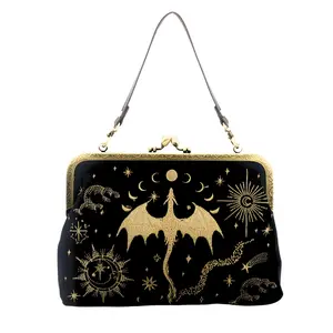 Mystical Dragon Kisslock Bag