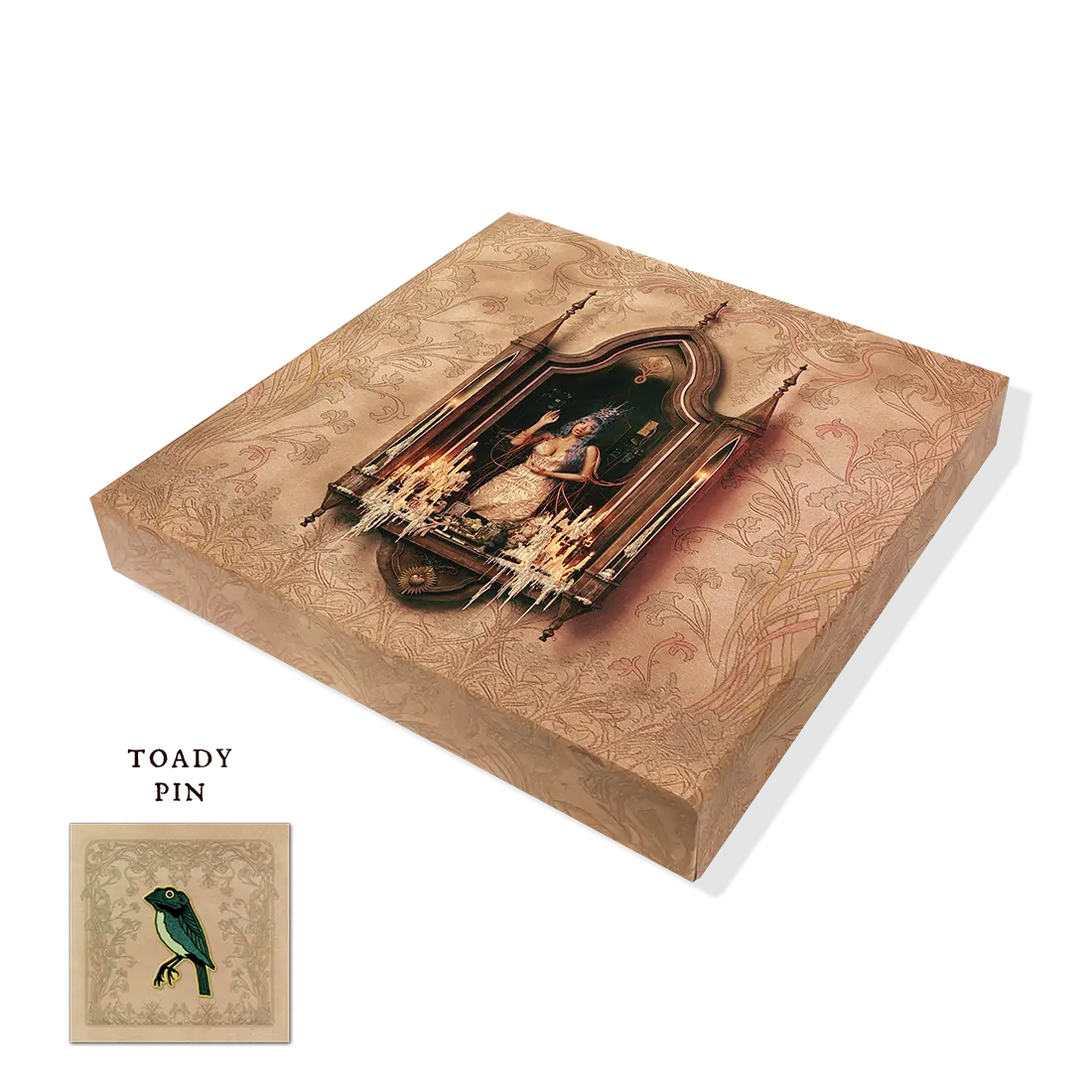 Toady Enamel Pin + CD Box Set