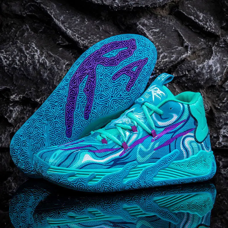 Blue purple iridescence