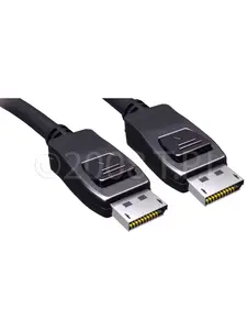 StarTech DP-3M Digital DisplayPort 1.1 Cable with Latches, 3m Length, Ceiling Mount Compatible Audio & Video Accessory for Electronics