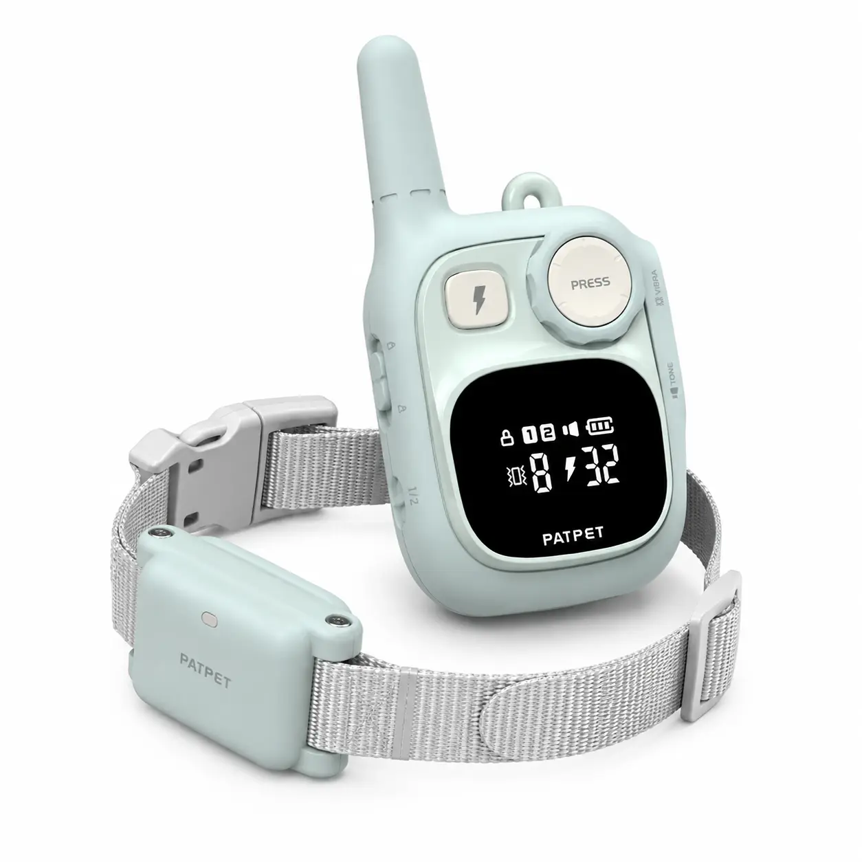 Remote Dog Training Collar with Beep, Vibration & Static Modes, 600m Range, Rechargeable IPX7 Waterproof Receiver, 2-Channel Adjustable Training Collar for Dogs
