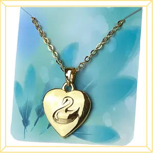Princess Odette Gold Heart Pendant