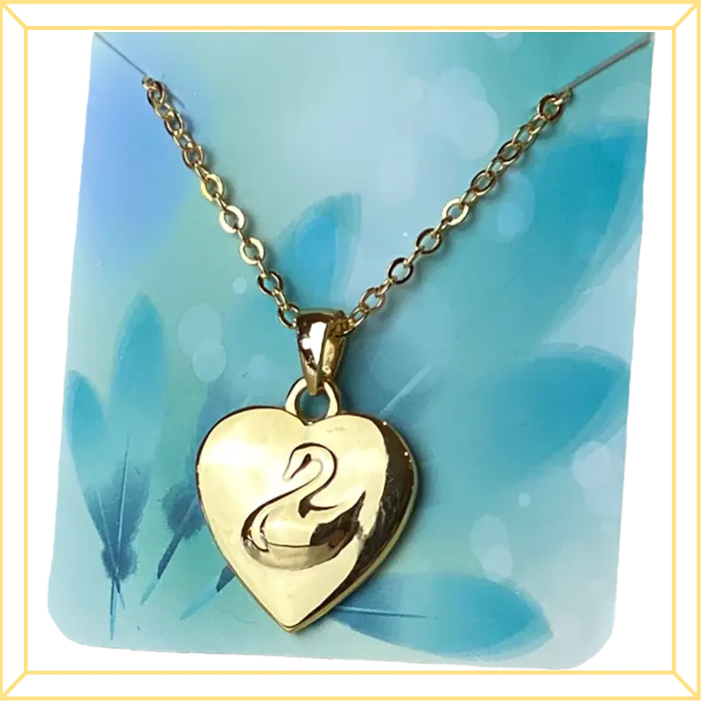 Princess Odette Gold Heart Pendant