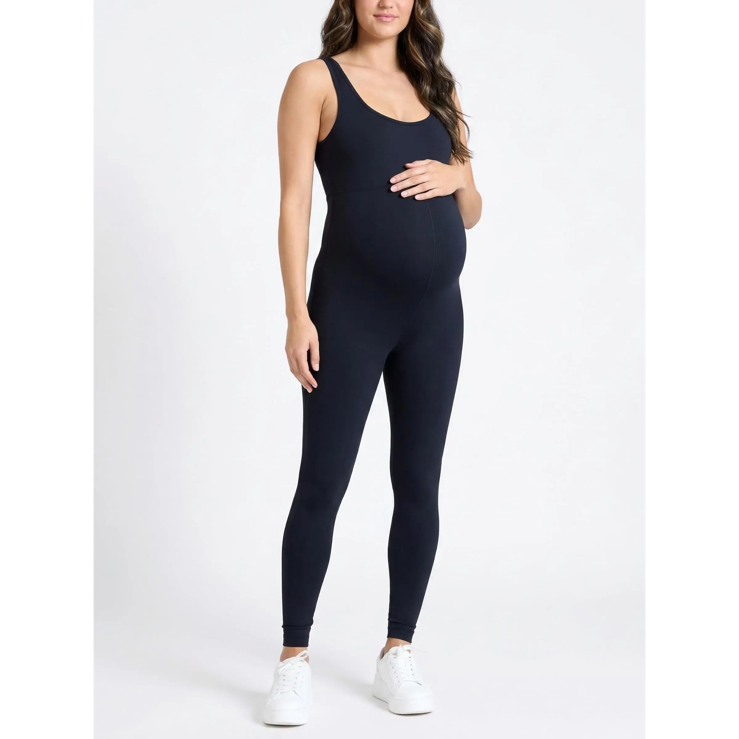Women's Sleeveless Active Maternity One-Piece - Motherhood Maternity