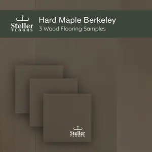 Hard Maple Berkeley by Steller Floors - Sample 3-Pack - Includes Clip System