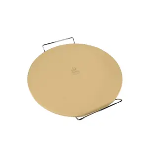 15" Premium Pizza Baking Stone with Handles