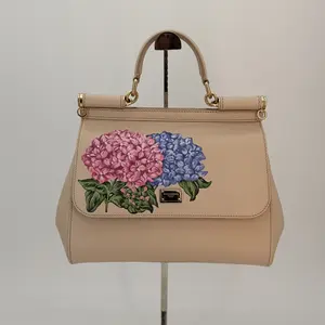 Pre-owned DOLCE & GABBANA calfskin Crossbody Bags Dolce&Gabbana Leather Top Handle Bag