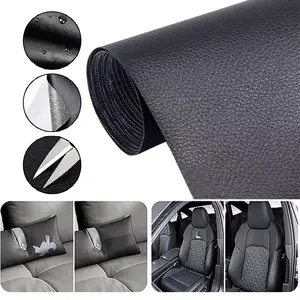 Waterproof Leather Repair Patch, 20x54 Inch Cuttable Self-Adhesive Sticker for Sofa Car Seat Restoration