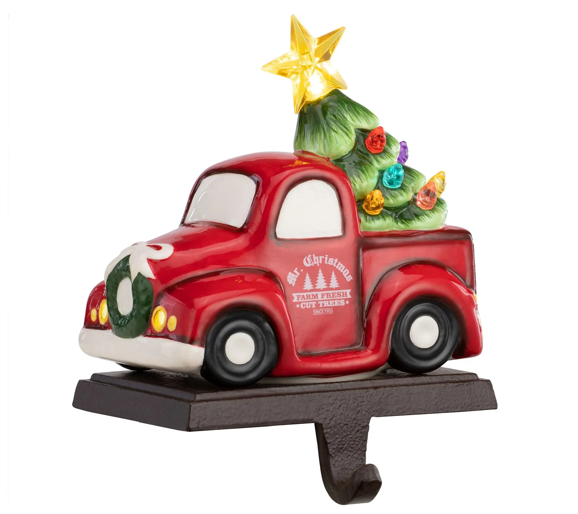Mr. Christmas Illuminated Stocking Hanger