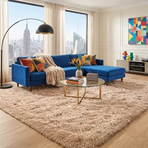 BOOPBEEP Rug For Bedroom Rugs For Living Room, Shaggy Area Rug Living Room Rugs Bedroom Rugs, Super Soft Cozy Rug Non-Slip Carpet For Bedroom Decor, rugs for room men, Room Decor Home Decor rug floor mat fuze rug