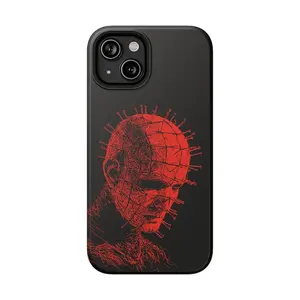 80s Horror Movie Phone Case: Grunge Hellraiser Style for iPhone/ Samsung Galaxy/ Google Pixel