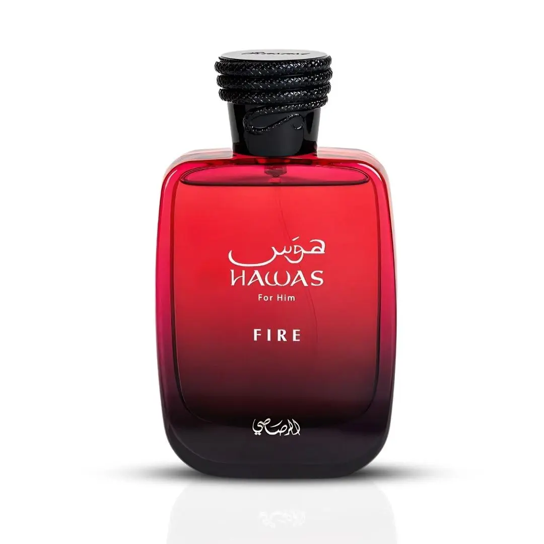 RASASI Hawas Fire Eau De Parfum Spray Long Lasting Arabian Perfume 100ML RASASI Hawas Fire Eau De Parfum Spray Long Lasting Arabian Perfume 100ML