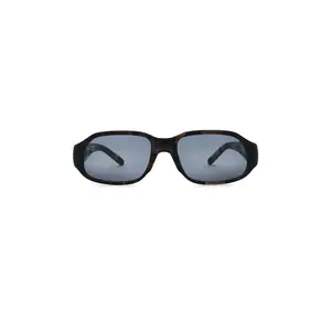 Diesel Rectabgle Sunglasses in Brown & Grey Havana