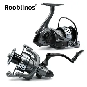 Rooblinos Df2000-7000 Series Spinning Reel Fishing Wheel, High-Quality Fisherman Gear, Durable Design for All Angling Enthusiasts, Fishing Tackle