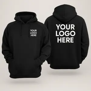 Your Logo Here Hoodie | Custom Hoodie |     Personalized Sweatshirt for Business & Team Orders