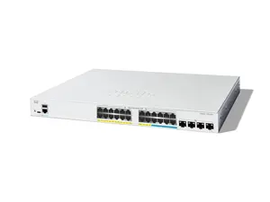 Cisco Catalyst 1300 Managed Switch, 16 Port GE, 8 Port 2.5GE, PoE, 4x10GE SFP+, Limited Lifetime Protection Model | C1300-24MGP-4X