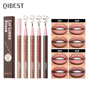 Velvet Lip Liner Pencil, Liquid Lip Liner Makeup, Long-Lasting Non-Sticky Formula, Easy to Apply, Suitable for All Skin Types, Perfect Holiday Gift Choice