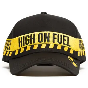 Crash Dummy Black & Yellow Snapback Hat