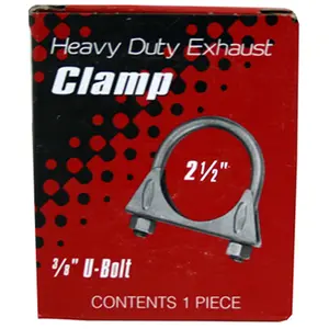 Warren NIC00027 2.50 in. Heavy Duty- Muffler Clamp