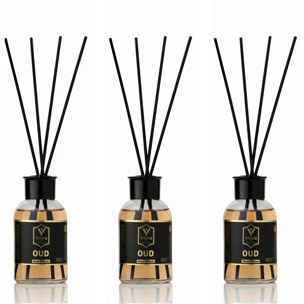 Best Reed Diffuser Set 110 ML Aromatherapy Diffuser with Sticks - Calming Home Fragrance Air Diffuser for Bathroom, Living Room & Office - Gift Scente