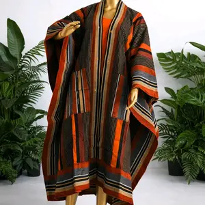 Adanne luxe kimono made with 100% cotton Tribal prints. kimono only