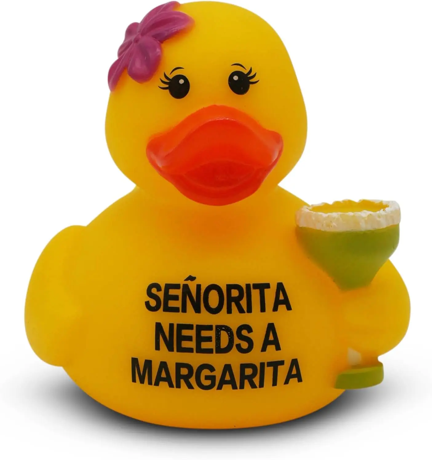 Funny Rubber Duck – Hilarious Decorative Duck for Bathroom, Jeep, Desk, or Gag Gift – Quirky Collectible with Sarcastic Quote – Great Gift for Adults, Coworkers, or Friends-Margarita
