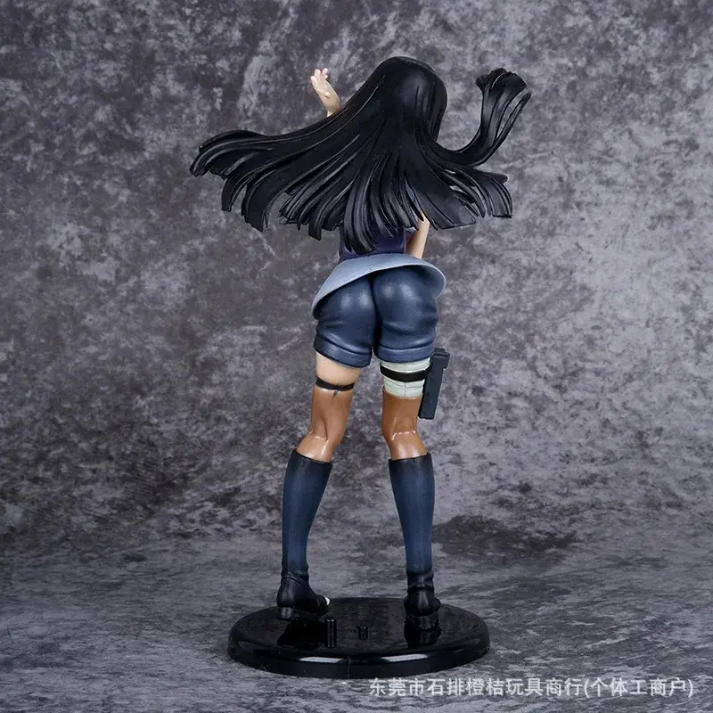 Anime Figures Long Hair Hyuga Hinata Action Figure Car Decoration Doll Model Toys Gifts