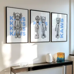 Kawsss Chrome Poster, Hypebeast Poster,   Printable Wall Art, Gift for Girlfriend