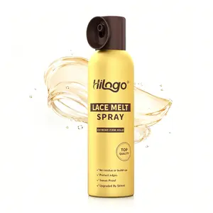 Lace Melt Spray for Wig Install | Strong Hold & Natural Hairline Lace Melting Spray for Ashy Lace - Sweat-Proof & Slay-Proof Haircare Spray 6.09 FL OZ 180 ML