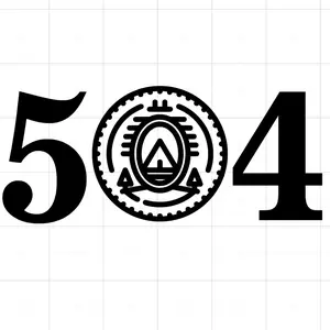 504 Car Sticker Honduras - Simple Representation as Described