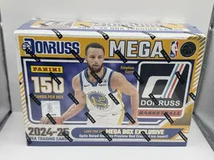 2024-25 Panini Donruss Basketball Mega Box - Red Cracked Ice - Factory Sealed