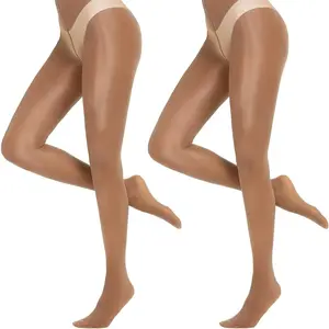 Women's Shiny Sheer Tights High Waist Silk Comfort Stockings Oil Shimmery Nylons Pantyhose Silky Spandex Elastic Dressy Legwear SpringStatements Womenswear dance Fit Smooth Elegance