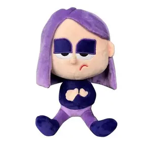 25cm Duolingo Lily duolingo lily plush purple Anime Plush Toy Plush Toy Stuffed Animals Soft Plush Children Gifts Doll Birthday