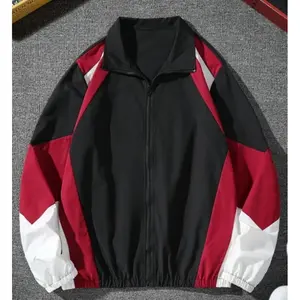 Men's color-blocked jacket, lightweight, casual, travel, windproof and wear-resistant, high-quality fabric, boyfriend gift