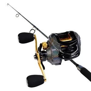 Heavy Duty Metal Bearing Spinning Reel High Gear Ratio Aluminum Spool Anti-Tangle Left/Right Convertible Fresh Saltwater Large Line Capacity Precision Braking System Adjustable Shallow Deep Spool Fishing Gear Accessory