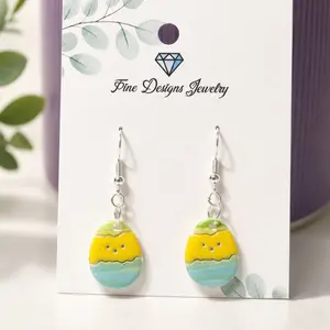 Chick Egg Earrings