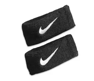 Nike Swoosh Bicep Bands - 2 Pack Terry Loop Bands for Bicep Exercises - 79% Cotton 18% Nylon 3% Spandex - Perfect for Workouts & Fitness - No Warranty
