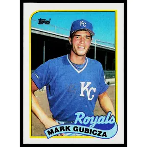 Mark Gubicza 1989 Topps #430 Kansas City Royals
