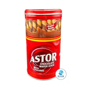 Astor Chocolate Wafer Stick, Original Recipe (11.64 oz) เวเฟอร์โรลรสช็อกโกแลต รสดั้งเดิม ตราแอสเทอร์