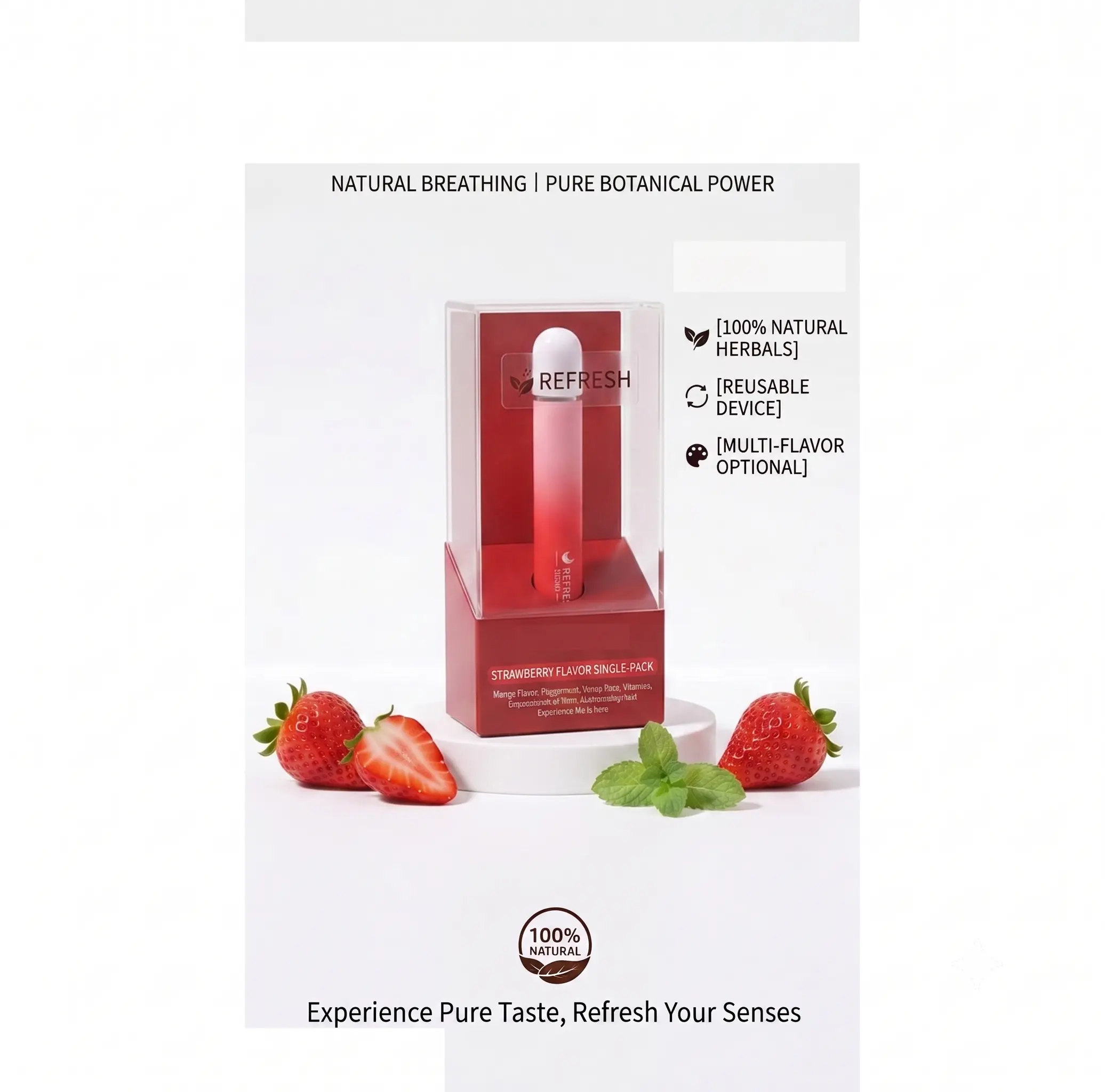 Nasal Stick: Freshens Breath, Eliminates Odors — 6 Flavors Free Your