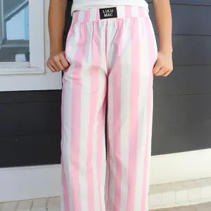 Darby Stripe Pant | Light Pink