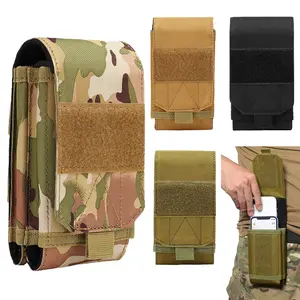 Double-Layer Phone Holster Pouch, Multi-functional Nylon Belt Clip Holder Bag Suitable for 4.0"-6.9"Phone Lightweight Waist Pockets Wallet Bag,Father's day gift