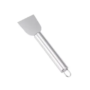 1 Heavy-Duty Metal Scraper – Multifunctional Kitchen Cleaning Tool, Stubborn Stain and Frost Removal Shovel – Suitable for Cleaning Refrigerators, Stovetops, and Floors