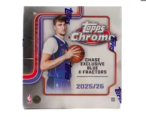 2025/26 Topps Chrome Basketball Mega Box outdoorfun