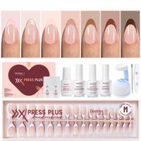 Glitter-M-Almond-Nude-224Pcs-16Sizes-Kit