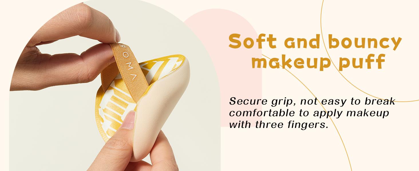 AMORTALS 2PCS XL Pad Powder Puffs Set - Soft Cushion Puffs for Smooth, Flawless Foundation, Wet & Dry Use AMORTALS 2PCS XL Pad Powder Puffs Set - Soft Cushion Puffs for Smooth, Flawless Foundation, Wet & Dry Use