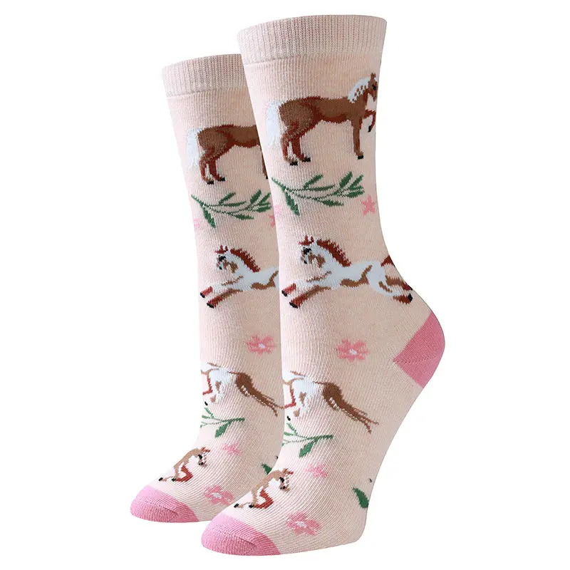 Ladies Wild Horse Socks